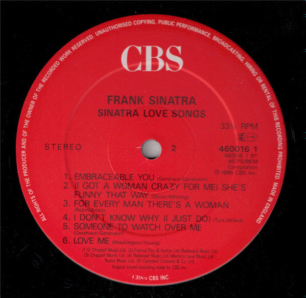 Sinatra Love Songs