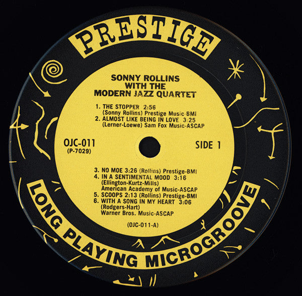 Sonny Rollins With The Modern Jazz Quartet