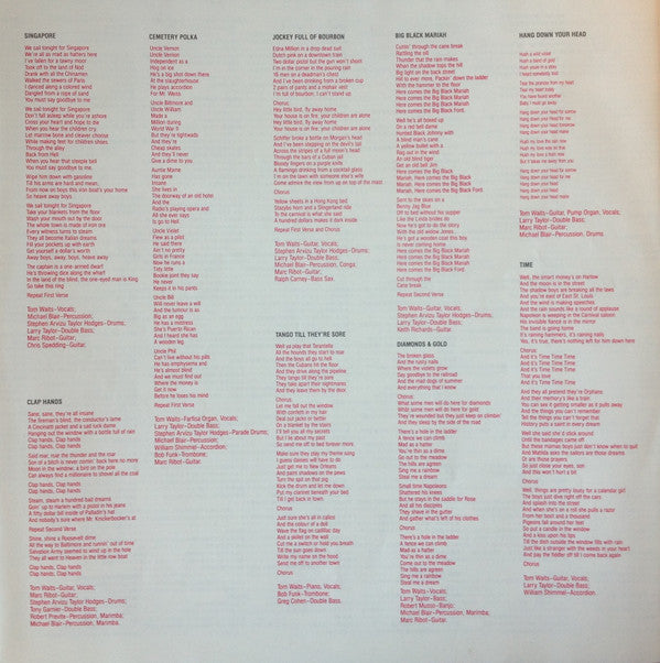 Rain Dogs = レイン・ドッグ