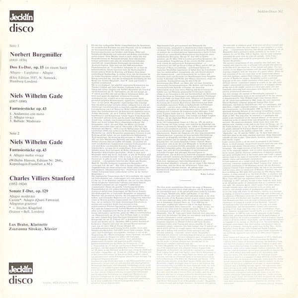 Romantische Klarinettenmusik