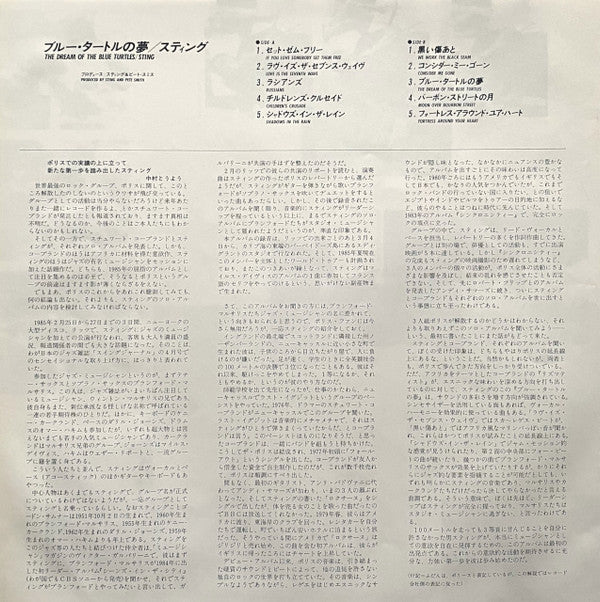 The Dream Of The Blue Turtles