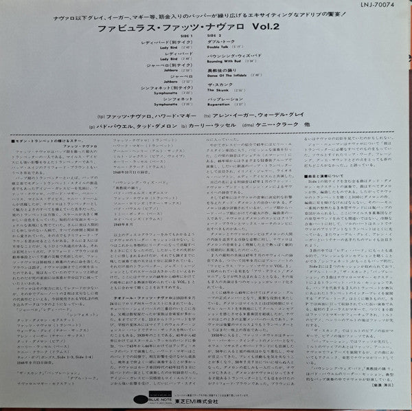 The Fabulous Fats Navarro Volume 2