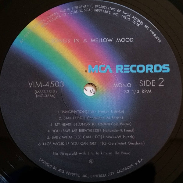 Ella - Songs In A Mellow Mood
