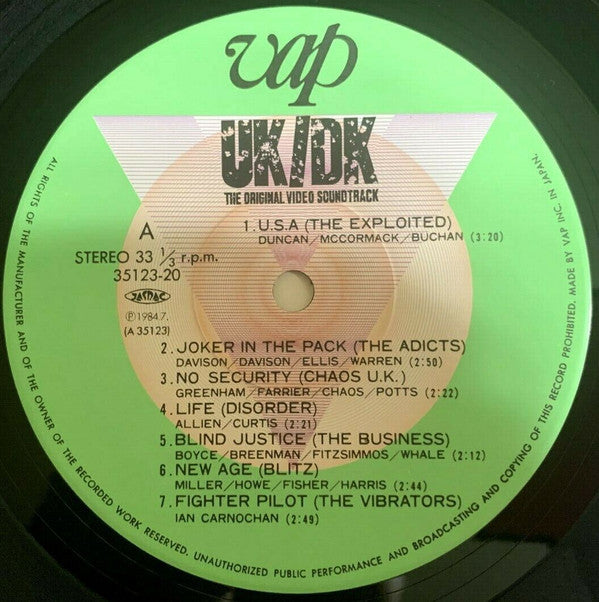 UK/DK (The Original Soundtrack)