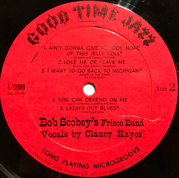 Scobey And Clancy: Bob Scobey's Frisco Band, Vol. 5