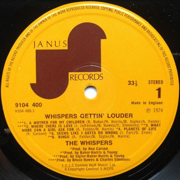 Whispers Gettin' Louder