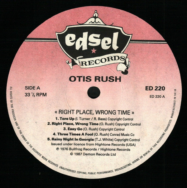 Right Place, Wrong Time