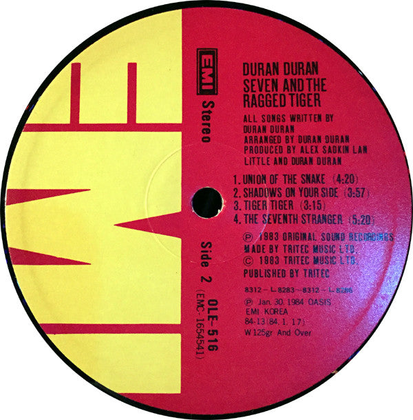 Seven And The Ragged Tiger