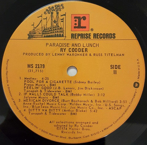 Paradise And Lunch
