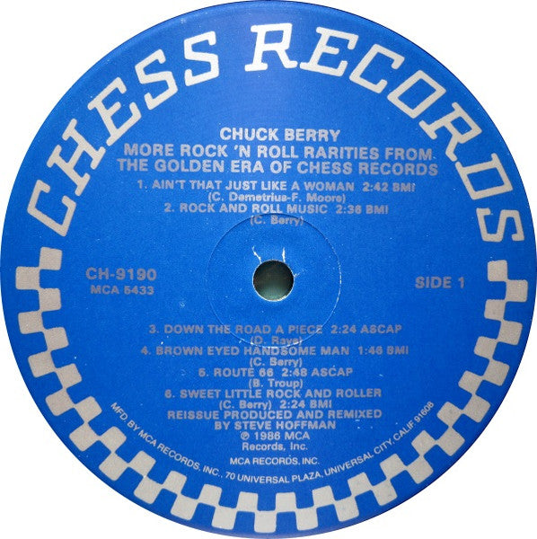 More Rock 'N' Roll Rarities From The Golden Era Of Chess Records