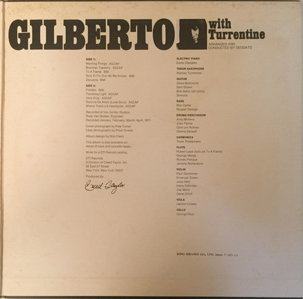 Gilberto With Turrentine