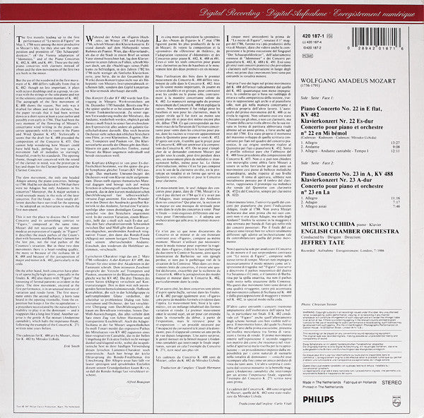 Piano Concertos No.22 KV482 ∙ No.23 KV488