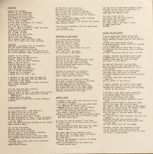 Darkness On The Edge Of Town