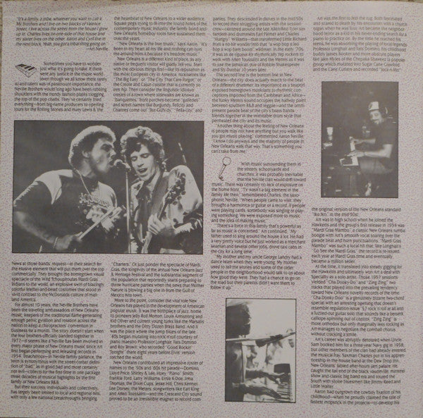 Treacherous: A History Of The Neville Brothers (1955 -1985)