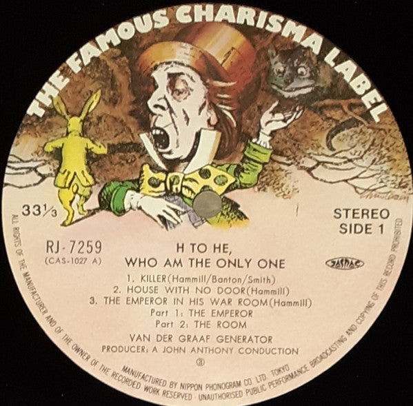 H To He Who Am The Only One