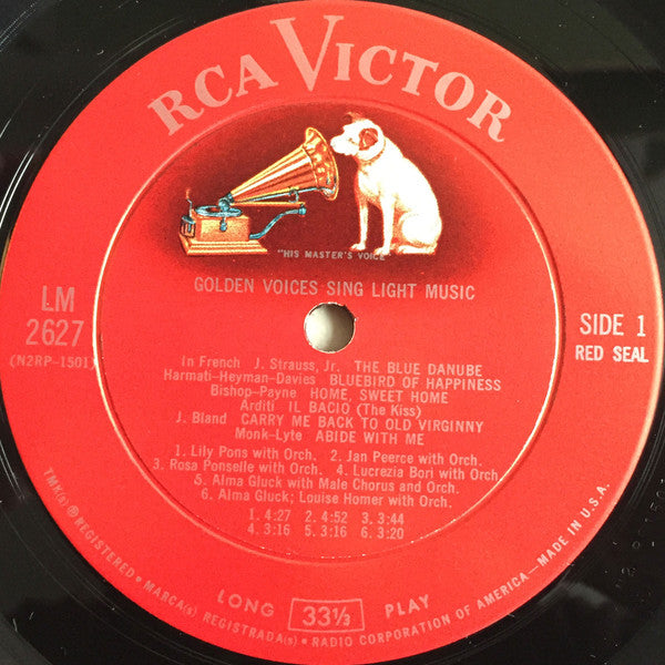 Golden Voices Sing Light Music