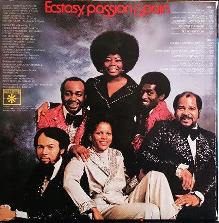 Ecstasy, Passion & Pain