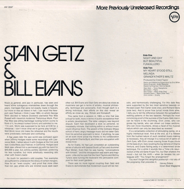 Previously Unreleased Recordings