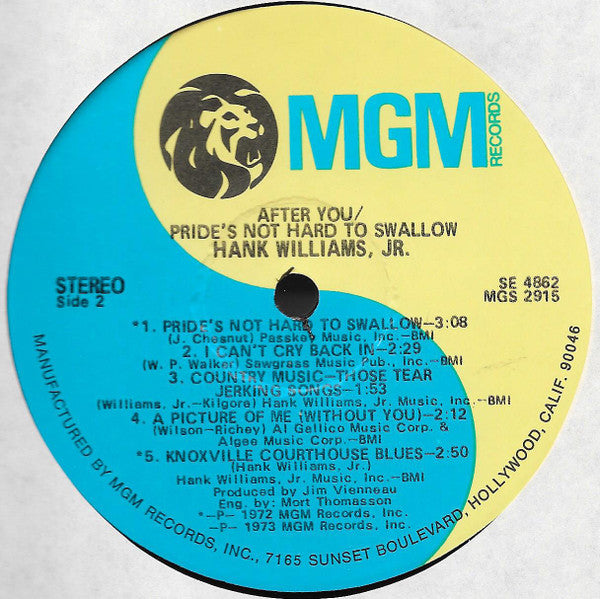 After You / Pride's Not Hard To Swallow