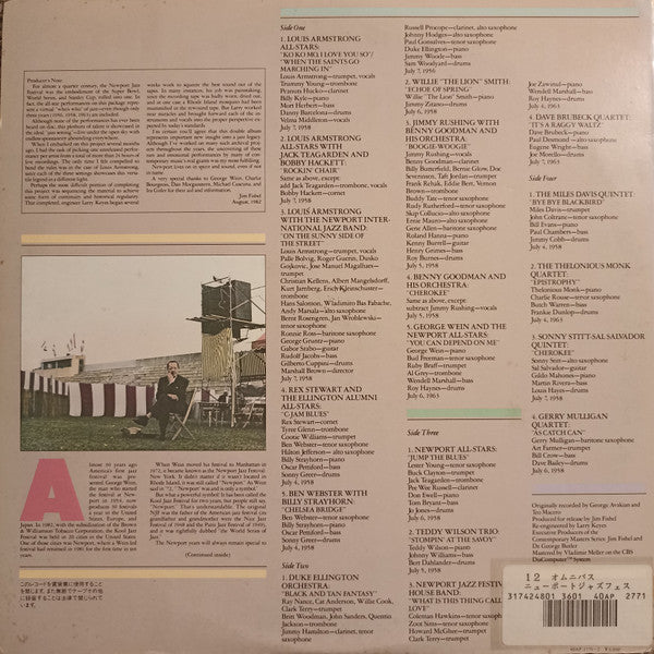 Newport Jazz Festival: Live (Unreleased Highlights From 1956, 1958, 1963)