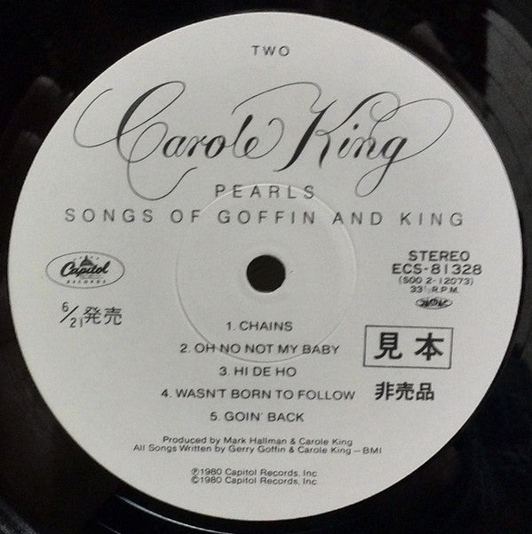 Pearls Songs Of Goffin And King
