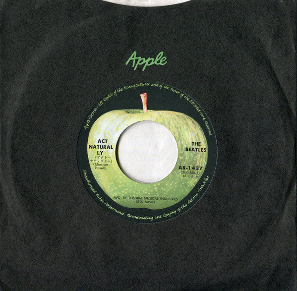 アクト・ナチュラリー = Act Naturally / イエスタデイ = Yesterday