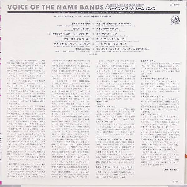 Voice Of The Name Bands