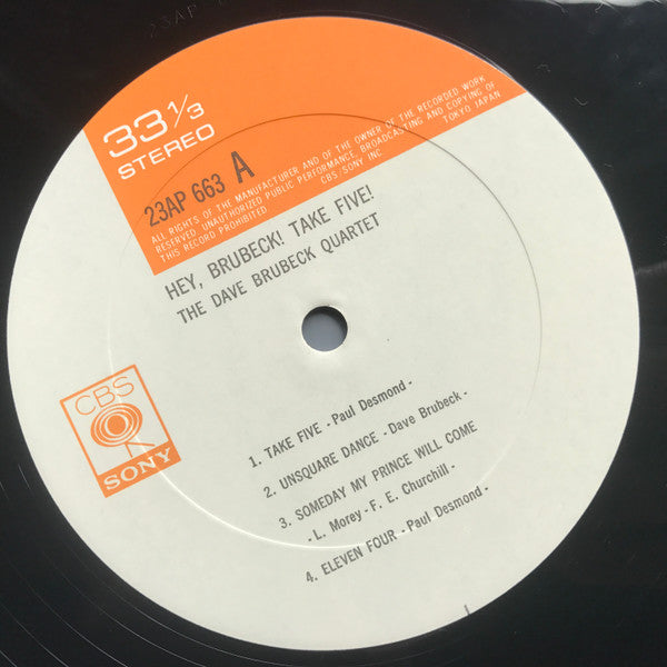 Hey Brubeck, Take Five