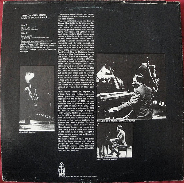 Live In Paris Part 1