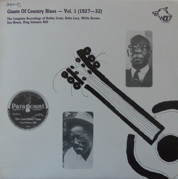 Giants Of Country Blues - Vol. 1 (1927-32)