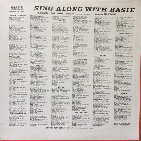 Sing Along With Basie