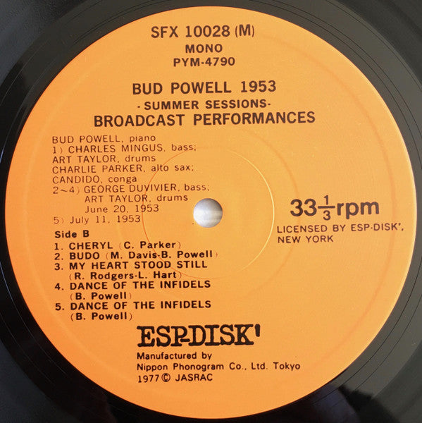 1953 Summer Sessions - Broadcast Performances