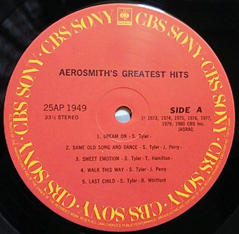 Aerosmith's Greatest Hits