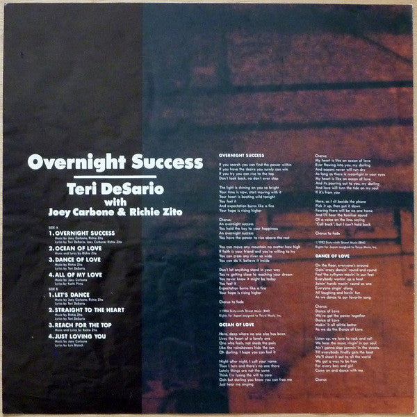 Overnight Success = オーバーナイト・サクセス