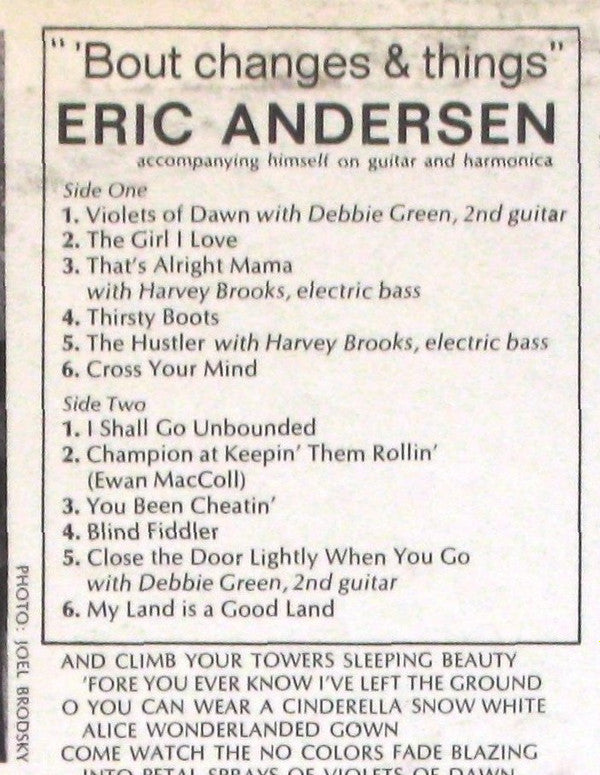 'Bout Changes & Things