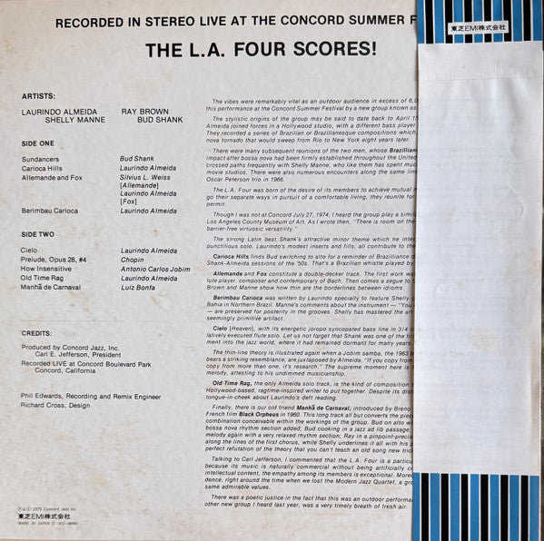 The L.A. Four Scores!