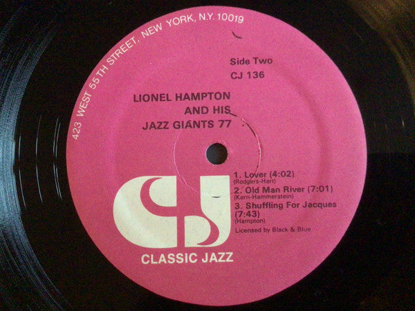 Lionel Hampton And His Jazz Giants 77