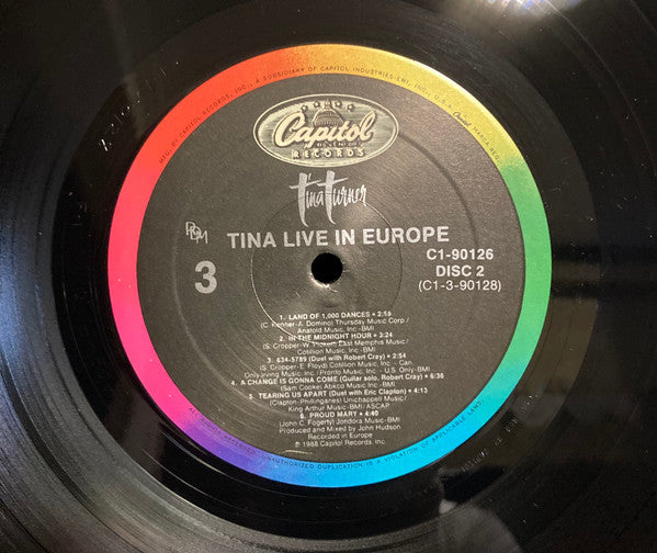 Tina Live In Europe