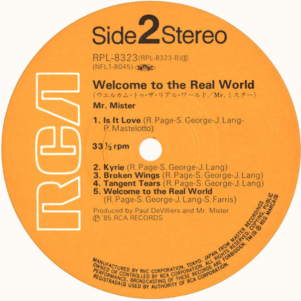 Welcome To The Real World