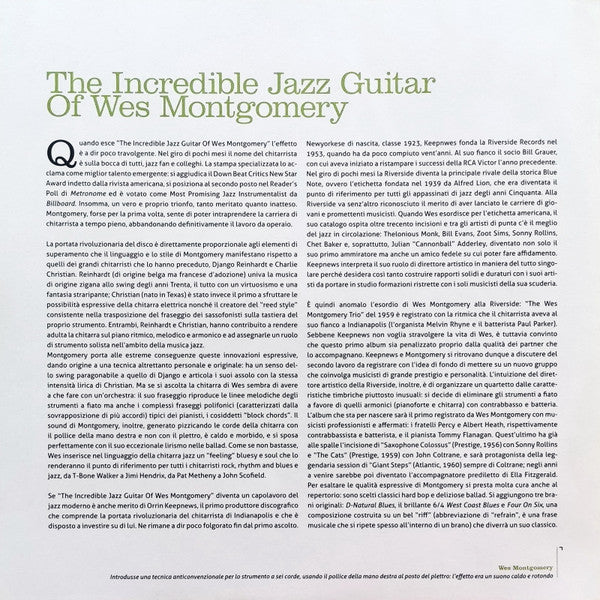 The Incredible Jazz Guitar Of Wes Montgomery