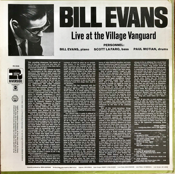 Live At The Village Vanguard