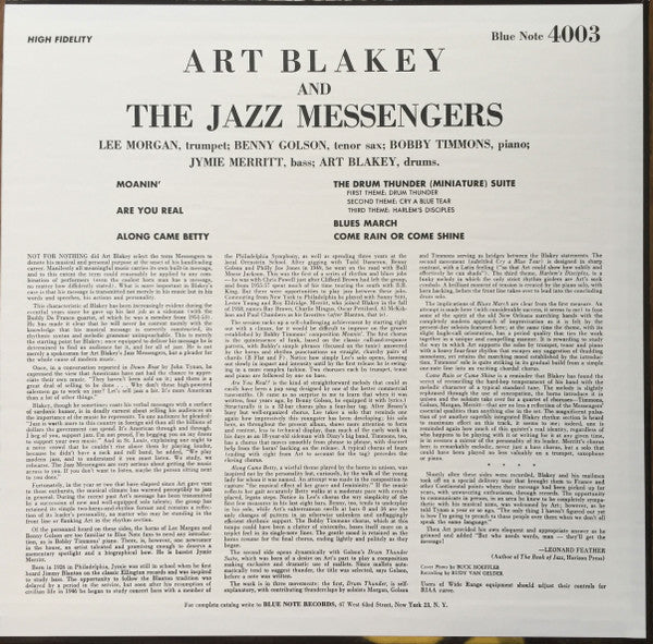 Art Blakey And The Jazz Messengers