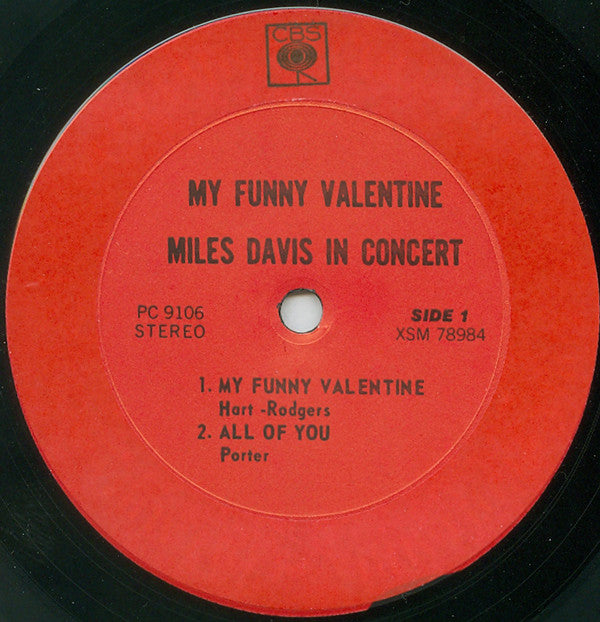 My Funny Valentine - Miles Davis In Concert