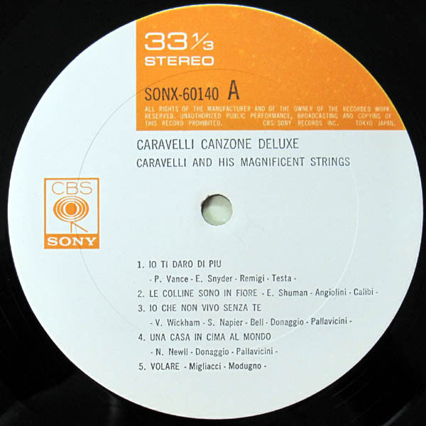 Caravelli Canzone Deluxe