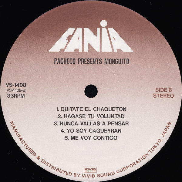 Pacheco Presents Monguito