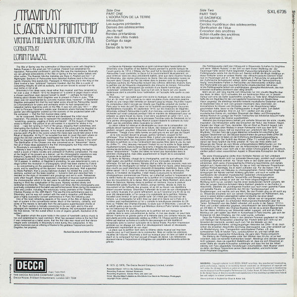 Le Sacre Du Printemps