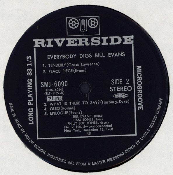 Everybody Digs Bill Evans