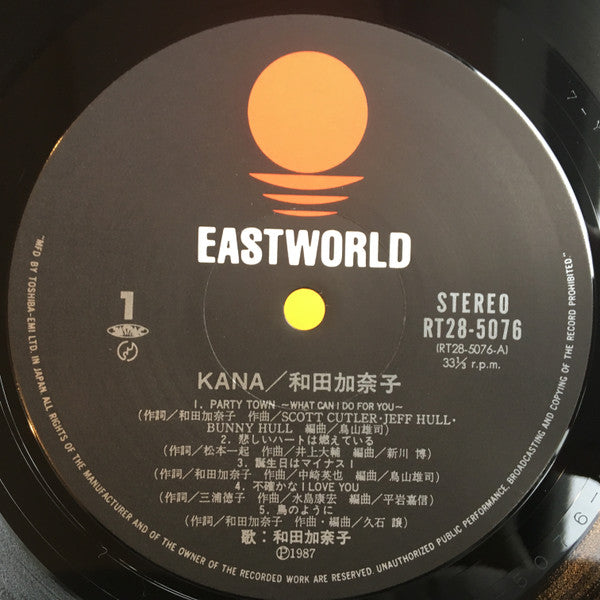 Release: Kana-Vinyl-Japan-1987-RT28-5076-3603056