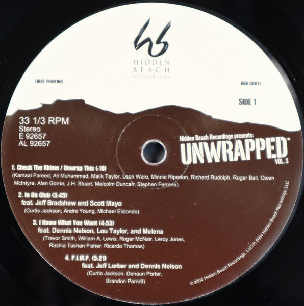 Hidden Beach Recordings Presents: Unwrapped, Vol. 3