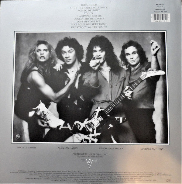 Release: Women And Children First-Vinyl-Europe-None-K 56 793, WB 56 793-4861070